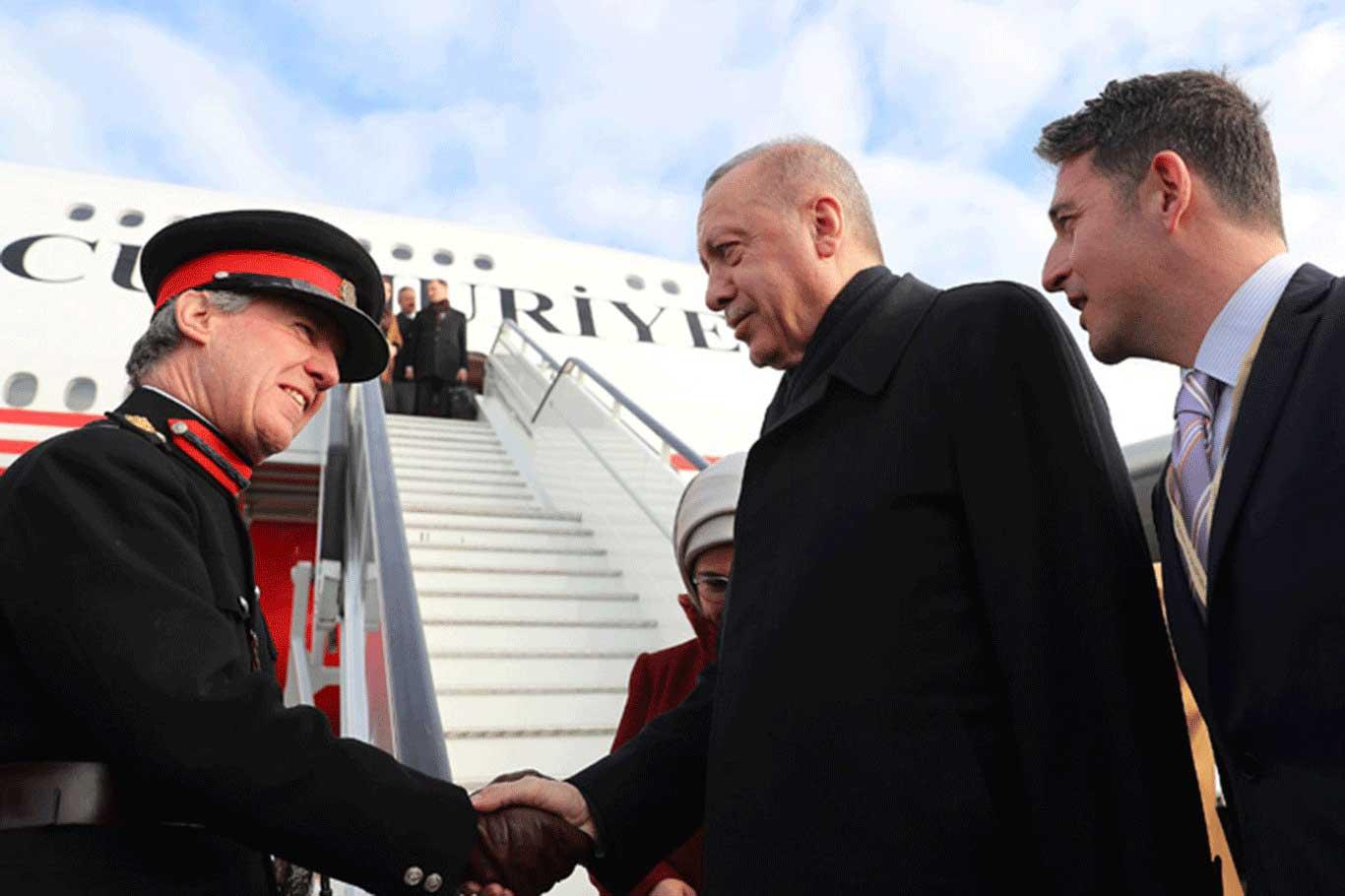 Turkey's President Erdoğan in the UK